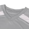 Champro Check Baseball Jersey, Women's Large, Silver, White view 4