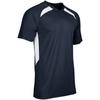 Champro Check Baseball Jersey, Youth Small, Navy, White