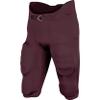 CHAMPRO Terminator 2 Integrated Youth Football Pants With Built-in Pads Maroon X-Small view 1