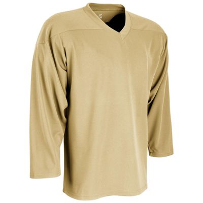CHAMPRO Unisex-Youth Faceoff Hockey Jersey, Vegas Gold, X-Large