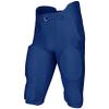 CHAMPRO Boys' Bootleg 2 Integrated Youth Football Pants with Built-in Pads, Royal, X-Small view 1