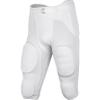Champro Safety Integrated Football Practice Pant with Built-in Pads, White, Youth view 1