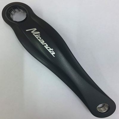 Dillglove Unisex's Black ISIS Fit Alloy Crank 175mm, One Size