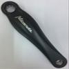 Dillglove Unisex's Black ISIS Fit Alloy Crank 175mm, One Size view 1