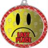 Last Place Red Trellis Medal Silver, 2.5" Loser Gag Joke Prizes, Kids Funny Last Place Trophy Medal Awards 100 Pack Prime view 2