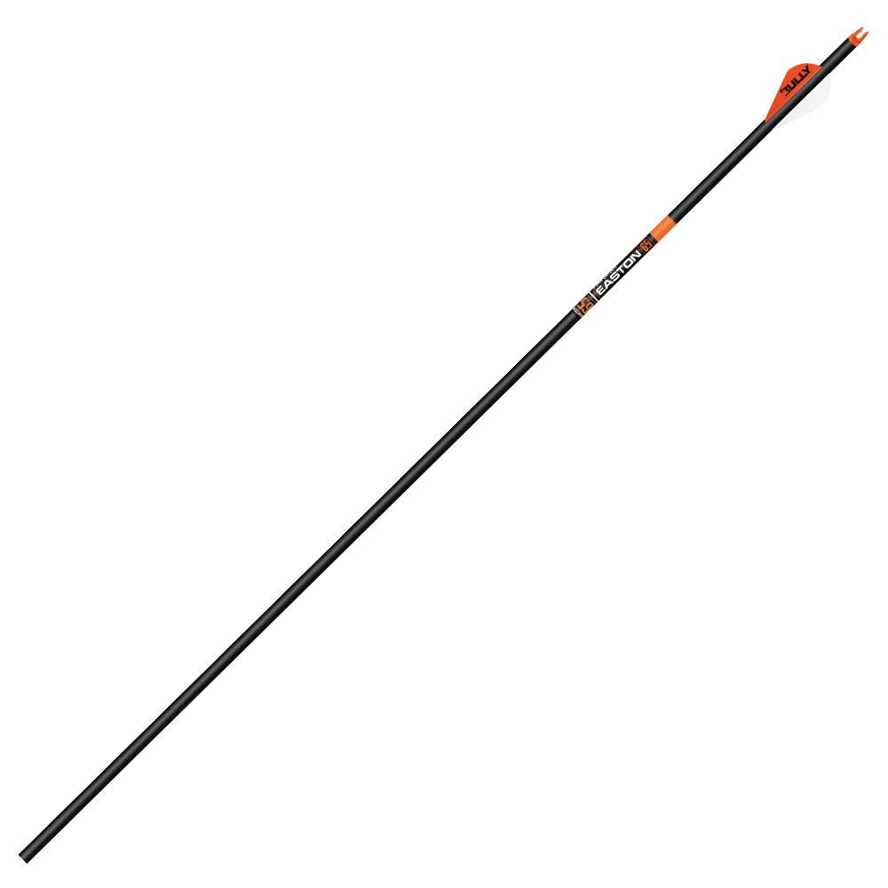 Easton Archery 6.5 ACU-Carbon Arrows - Bowhunter with 2 Bully Vanes - Size 500-6 Pack