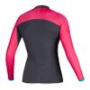 Mystic Watersports - Surf Kitesurf & Windsurfing Womens Diva 2mm Long Sleeve Neoprene Wetsuit Top - Phantom Grey view 2