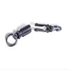 Python-QR Titanium Quick Release Keychain Clip - Detachable Key Ring Quick Release and Disconnect - No-Fail Design Pull Apart Key Chain - Everyday Carry for Car Keys, Gear, Camera Equipment and More view 1