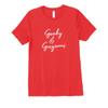 Womens Geeky and Gorgeous Funny Nerd IT Tech Hot Valentine Premium T-Shirt view 1