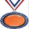 Sporting Clays Blue Trellis Medal Silver, 2.5" Sporting Clays Prizes, Kids Sporting Clays Trophy Medal Awards 50 Pack Prime view 1