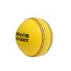 CW Indoor Leather Cricket Ball Yellow Men Seasoned Hand Stitched 2PC Ball (Pack of 3) view 2