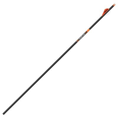 Easton Archery 6.5 ACU-Carbon Arrows - Bowhunter with 2 Bully Vanes - Size 400-6 Pack