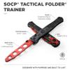 Benchmade SOCP Tactical Folder, Trainer Blade view 2