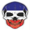 Zirni Skull Flag Yugoslavia Sticker Decal Design view 1