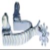 Professional's Choice Silver Arrows 1/2in Spurs view 1