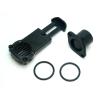 Seamax Drain Valve - Pull-Up Style for 1" or 1-1/2" Thick Transom (for 1-1/2 inch transom, Black) view 1