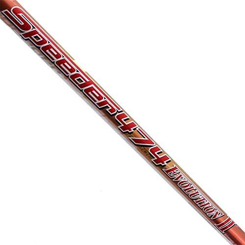 Fujikura Speeder Evolution II (2) 474 Stiff Driver Shaft + Adapter & Grip (Stiff) (Ping G25, Anser)