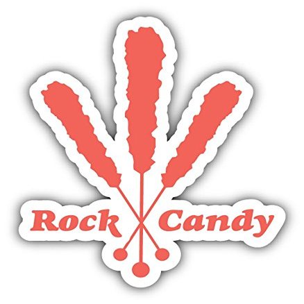 Zirni Rock Candy Sticker Decal Design