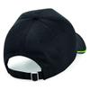 Beechfield Adults Unisex Authentic 5 Panel Piped Peak Cap (One Size) (French Navy/White) view 2