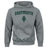 Barnesmith Dartmouth College Big Green Hooded Sweatshirt, Heritage, Charcoal Grey, Medium view 1