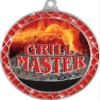 Grill Master Red Trellis Medal Silver, 2.5" Grilling Competition Prizes, BBQ Trophy Medal Awards 50 Pack Prime view 2