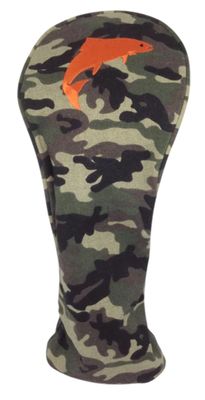ReadyGOLF Camo Embroidered Driver Headcover Fishing