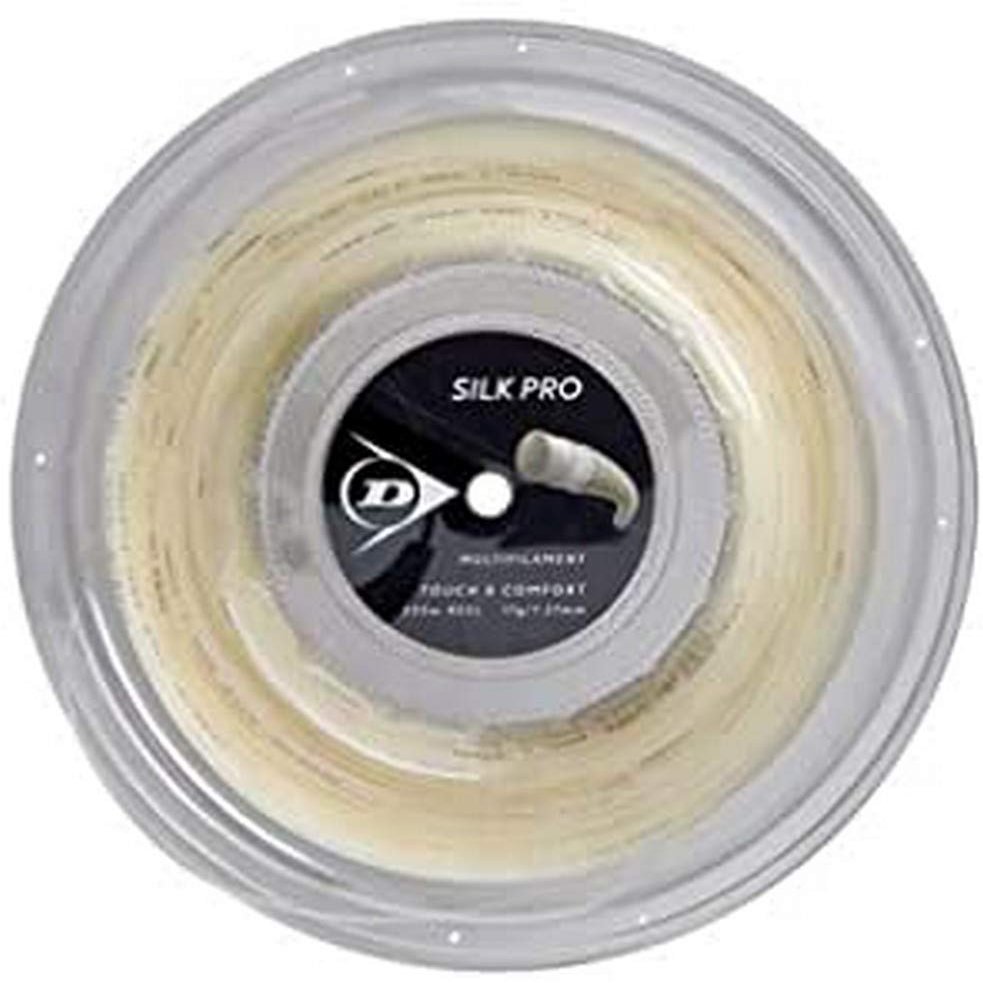 Dunlop Sports Silk Pro Tennis String, 17G, 660' Reel