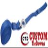 CustomTieDowns 1.5 Inch x 20 Foot Replacement Winch Strap, Boat Hook On One End, 18 Inch Safety Strap with A Soft Loop, 1 Inch Loop On Opposite End for Attachment to Winch. (Blue) view 4
