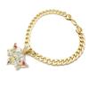 BLINGFACTORY Hip Hop Gold Plated Iced DRUG ADDICT Pendant & 11mm 18" 20" 24" Cuban Chain Bling Necklace (Pendant & 18" Chain Set) view 2