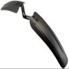BBB Fender Black Fits 24"-26" High Protector Mountain Bike MTB Front view 1