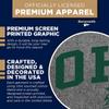 Barnesmith Ohio University Bobcats Hooded Sweatshirt, Heritage, Charcoal Grey, Small view 4