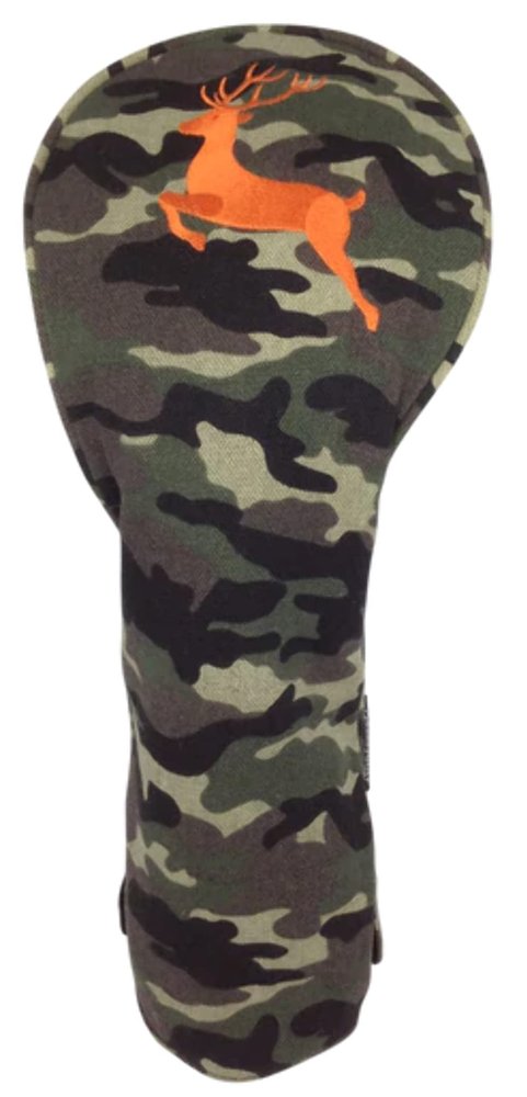 ReadyGOLF Camo Embroidered Driver Headcover Deer Hunter