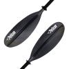 Pelican - Standard Kayak Paddle - Black - 220 cm (86.6 in.) - Aluminum Shaft and a Durable Polypropylene Blade - 0/65 Blade Angle - with Drip Ring - PS1965-00 view 1