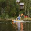 Pelican - Standard Kayak Paddle - Orange - 220 cm (86.6 in.) - Aluminum Shaft and a Durable Polypropylene Blade - 0/65 Blade Angle - with Drip Ring - PS1967-00 view 4