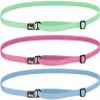 Hipsy Women's Elastic & Adjustable Stretchy Running Headband Multi Pack (Light Blue/Pink/Mint Elastic 3pk) view 1
