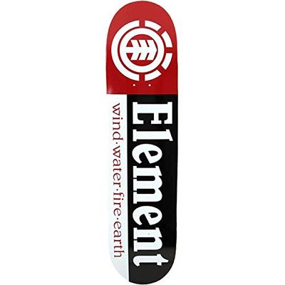 Element Section Skateboard Deck -7.5 - (Bundled with Free 1'' Hardware Set)