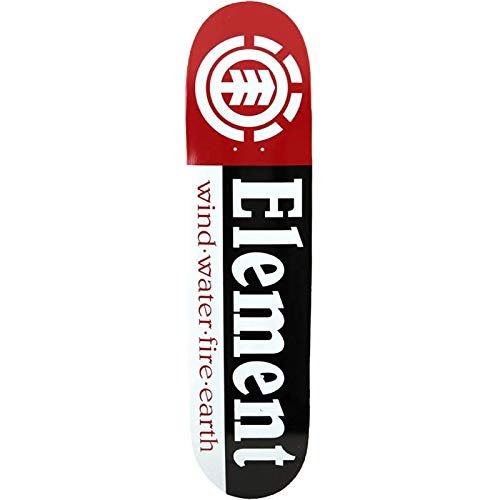 Element Section Skateboard Deck -7.5 - (Bundled with Free 1'' Hardware Set)