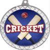 Cricket White Trellis Medal Silver, 2.5" Cricket Prizes, Kids Cricket Trophy Medal Awards 50 Pack Prime view 2