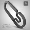 MTH | Baxter Titanium Carabiner Keychain  Ultralight for Everyday Carry, Hiking & Backpacking  Multi-Purpose, Durable Survival Gear & Camping Essentials view 4