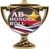 AB Honor Roll Trophy Cup Medal Gold, 3" Honor Roll Prizes, Kids AB Honor Roll Trophy Medal Awards 50 Pack Prime view 2