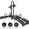 Hollywood Racks Destination 2 Hitch Bike Rack, Transports 2 Bikes up to 35 lbs Each - Lightweight Platform Style Bike Carrier for Car, SUV, or Truck - Secure, Foldable Bicycle Car Racks view 2