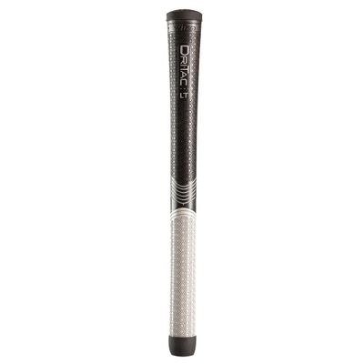 13 Piece Winn 6LTDT-BKG Dri-Tac LT Midsize (+1/16") Golf Grip Bundle Less Tapered, Shock Absorbing, Arthritis-Friendly