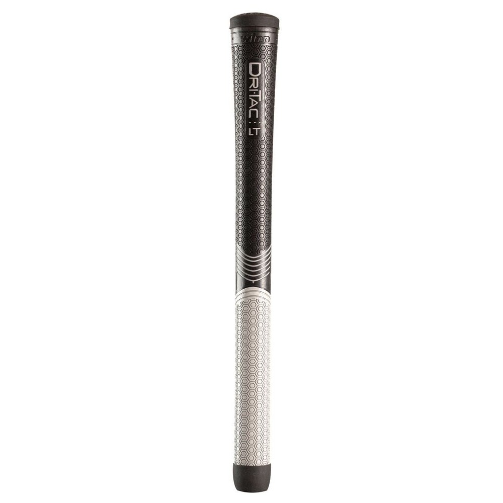 13 Piece Winn 6LTDT-BKG Dri-Tac LT Midsize (+1/16") Golf Grip Bundle Less Tapered, Shock Absorbing, Arthritis-Friendly