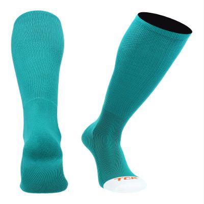 TCK Prosport Performance Tube Socks (Teal, Medium)
