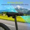 VELMIA Bike Seat Designed in Germany, Made of Comfy Memory Foam I Bicycle Seat for Men and Women, Waterproof Bike Saddle with Smart Zone-Concept I Exercise, for BMX, MTB & Road view 4