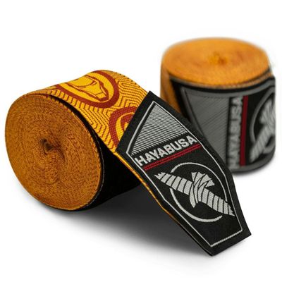 Hayabusa Marvel Hero Elite Mexican Style Boxing Hand Wraps for Men & Women - Iron Man, 180 Inches