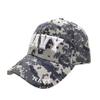Trade Winds Blue ACU Camo 3-D Raised Letters Navy Hat Deluxe Low Profile Adjustable Cap view 1