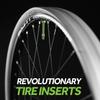 CushCore PLUS Set - Includes (1) Tire Insert, (1) Presta Valve & (1) Rim Sticker, Easy At-Home Installation, Bicycle Tire Inserts, Helps Improve Ride Quality, Fits a 2.6"-3.0" (Single, 29) view 2