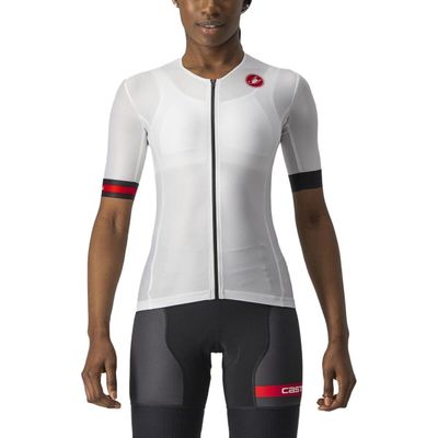 CASTELLI Free Speed 2 Race Top - Women's White/Black, L