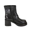 Peerage Tony (B5877M) Men's Medium Width 7 Inch Comfort Leather Boots Black 8 view 3